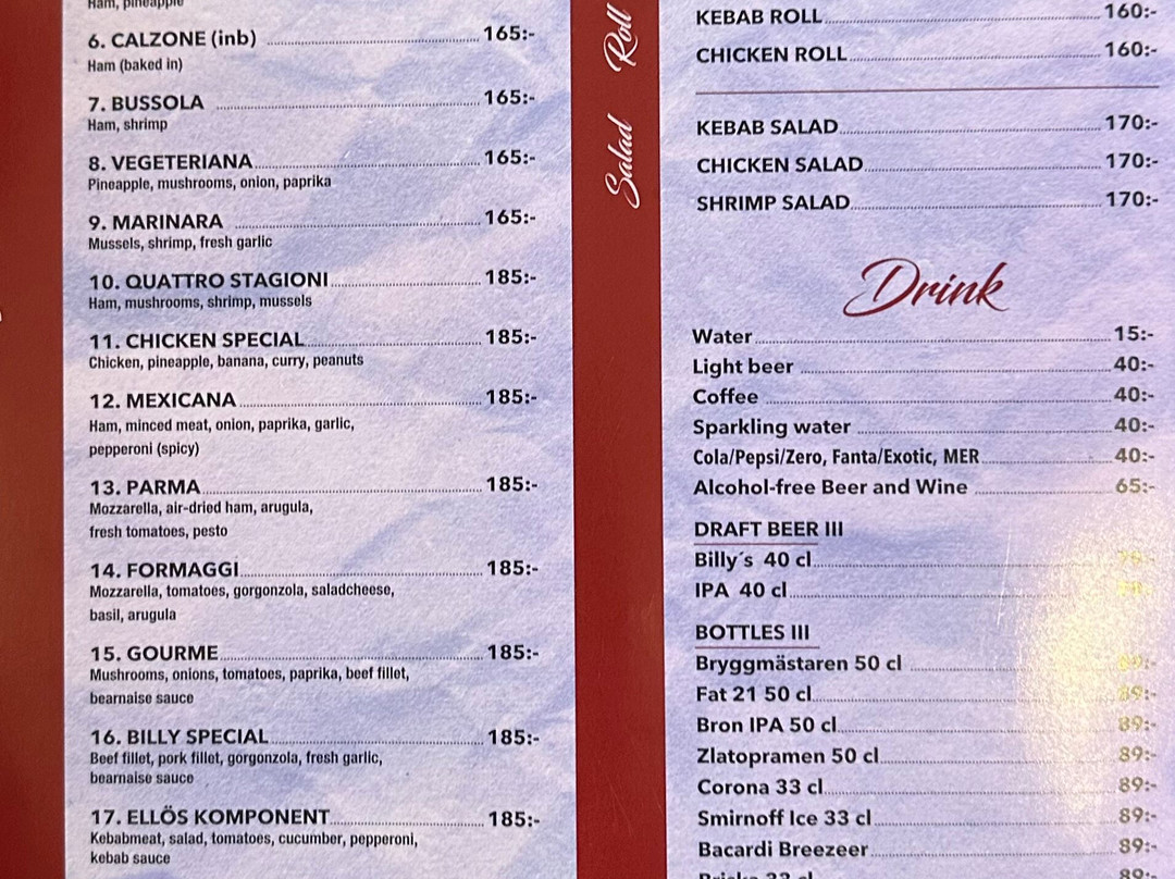 Billys restaurang