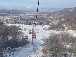 松花湖滑雪场景点图片