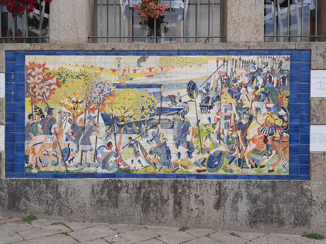 Painel De Azulejos Do Mercado Municipal景点图片