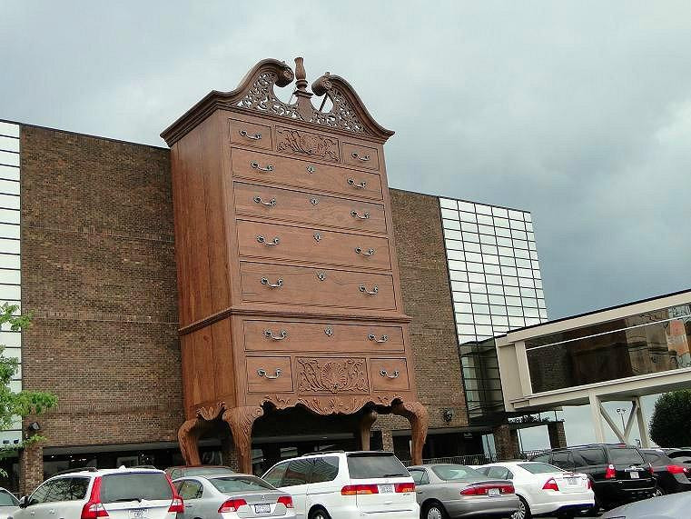 World's Largest Highboy Dresser-Jamestown必去景点