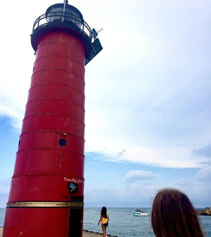 Kenosha North Pier Light景点图片