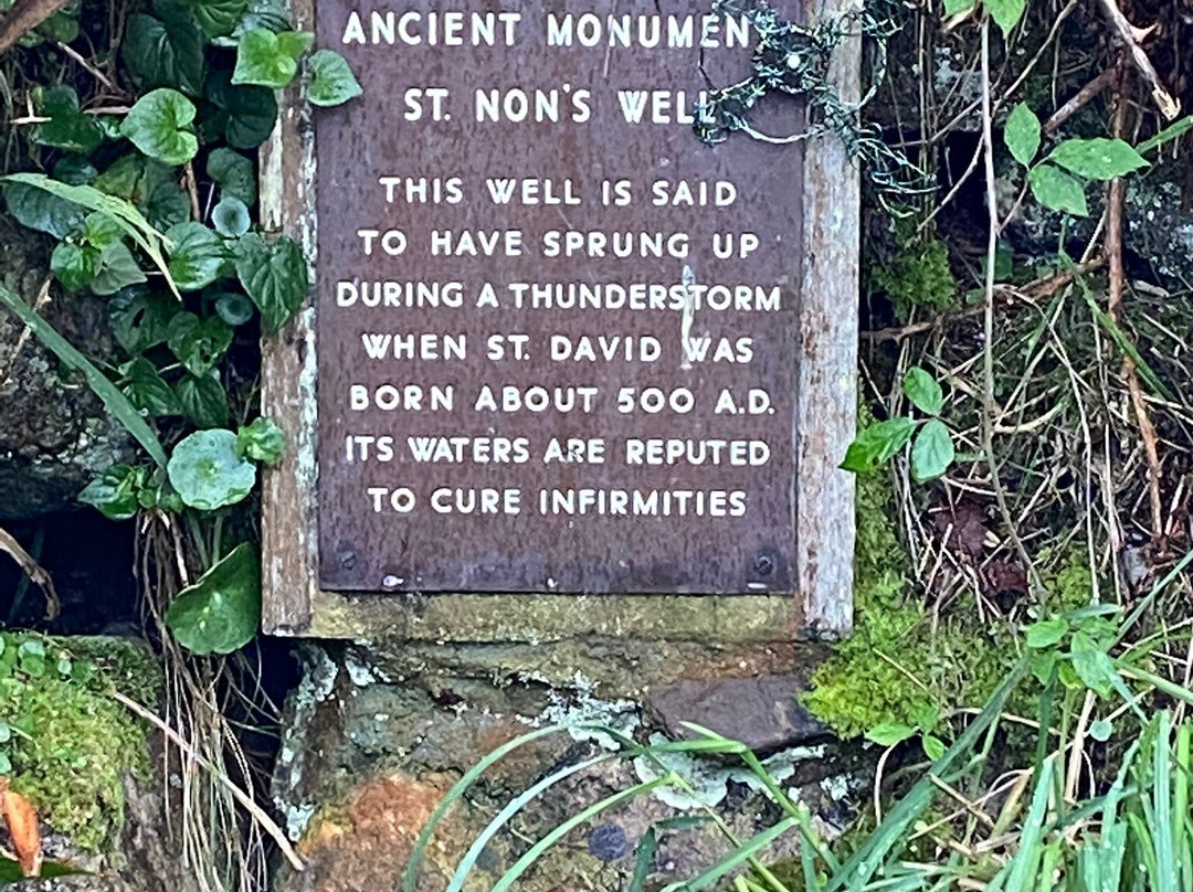 St Non's Chapel and Holy Well-St. Davids必去景点