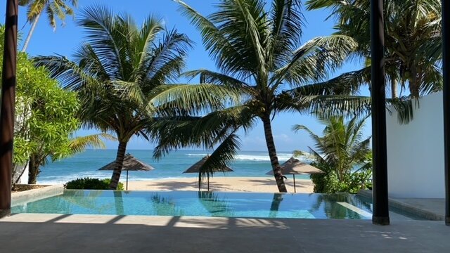 三山墙精品别墅-泳池