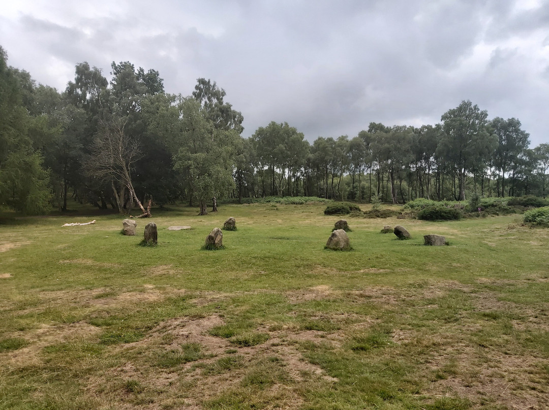 Nine Ladies Stone Circle-马特洛克必去景点