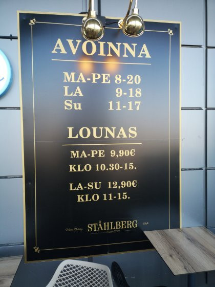 Ståhlberg Kahvila Veska