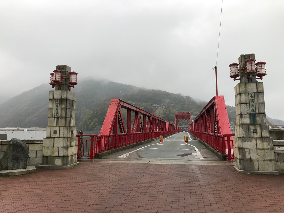 Nagahamaohashi Bridge-大洲市必去景点