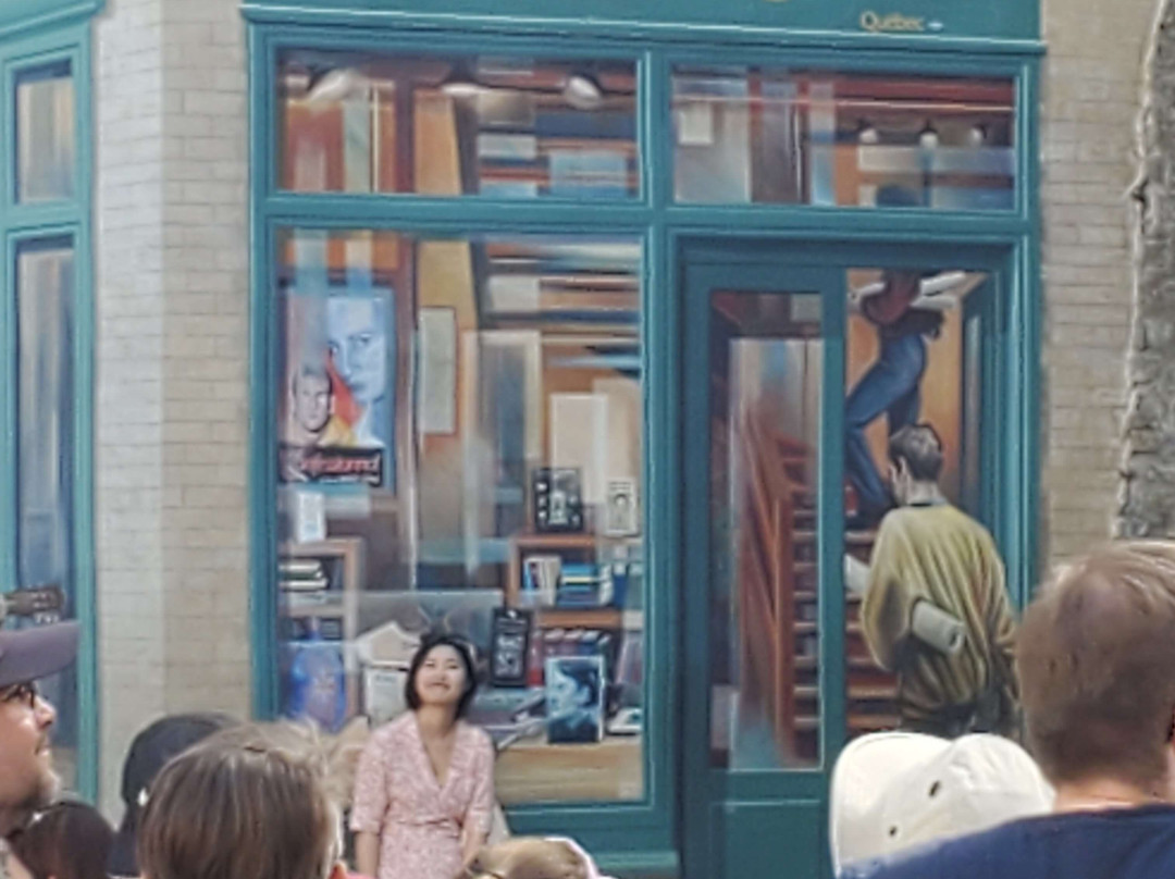 La Fresque des Quebecois-魁北克市必去景点