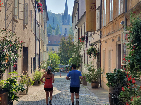 Sightrunning Ljubljana-卢布尔雅那必去景点