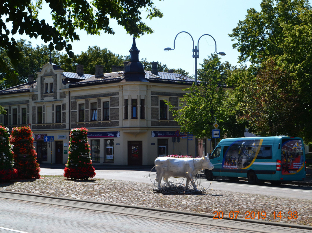 Sculpture cow-Ventspils必去景点