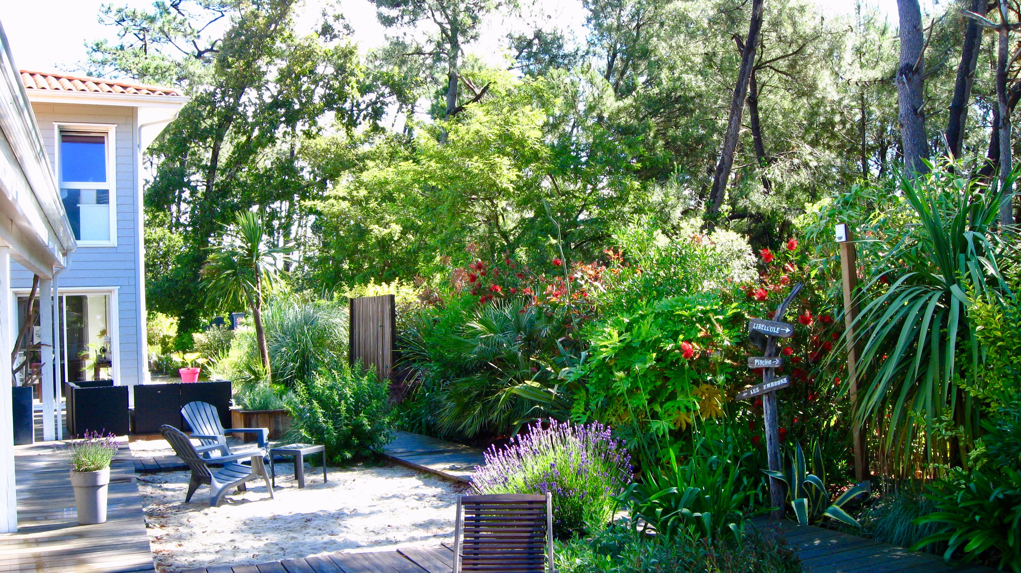 Au Jardin des Libellules-酒店景观