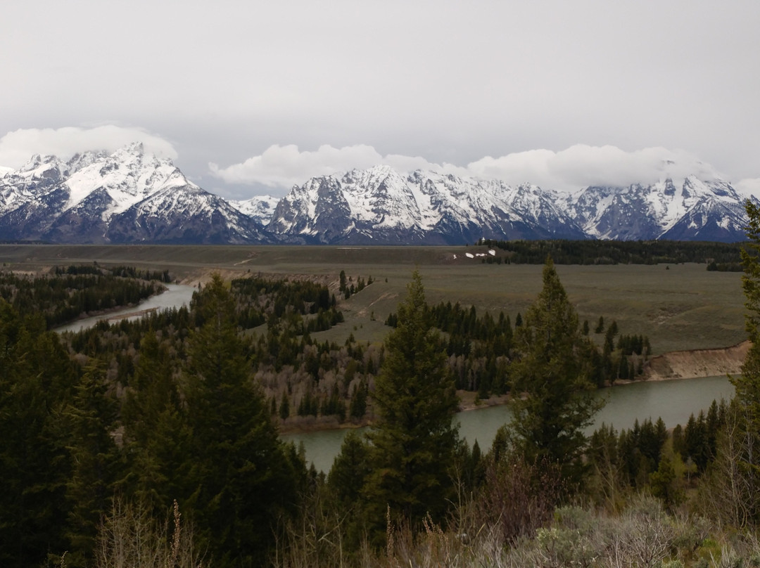 Teton Point Turnout-穆斯必去景点