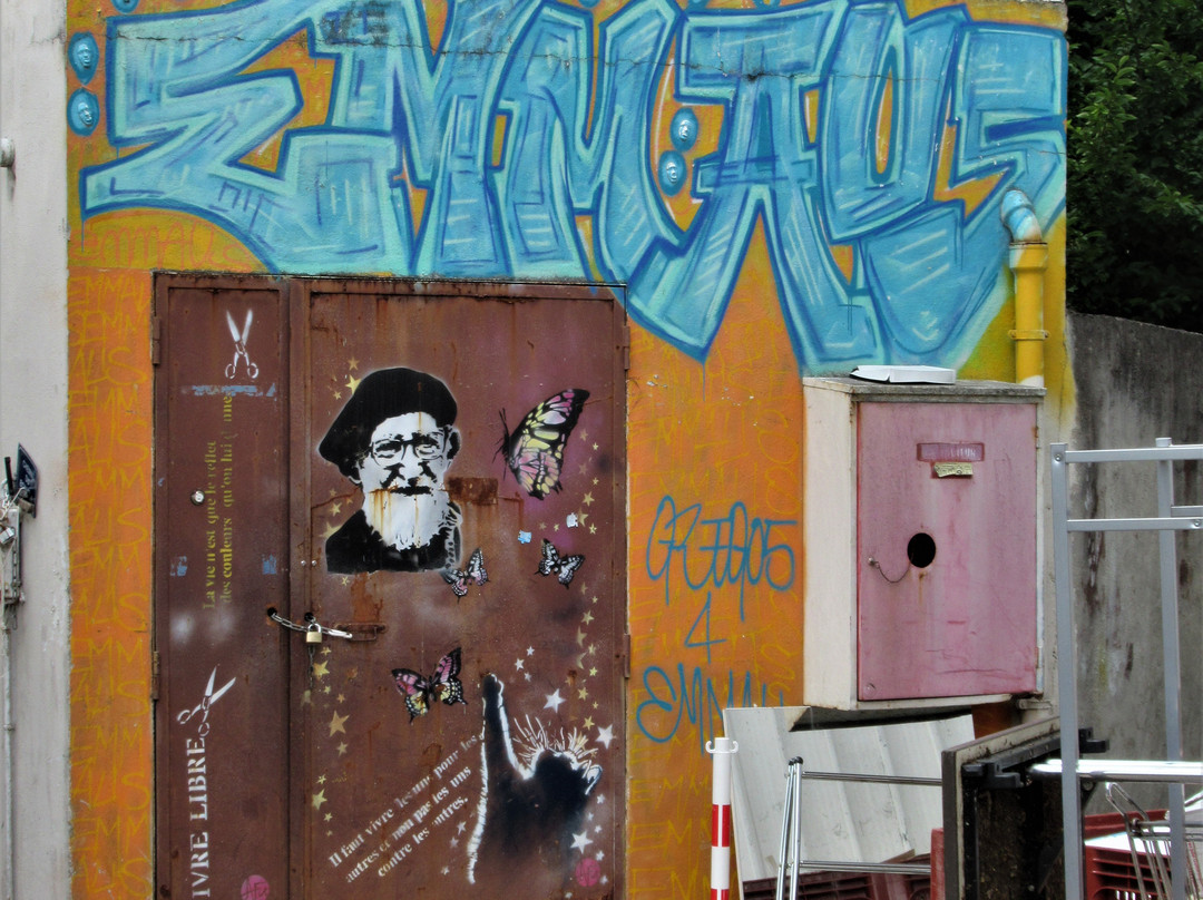 Fresque "Abbé Road" - Gregos et Nice Art