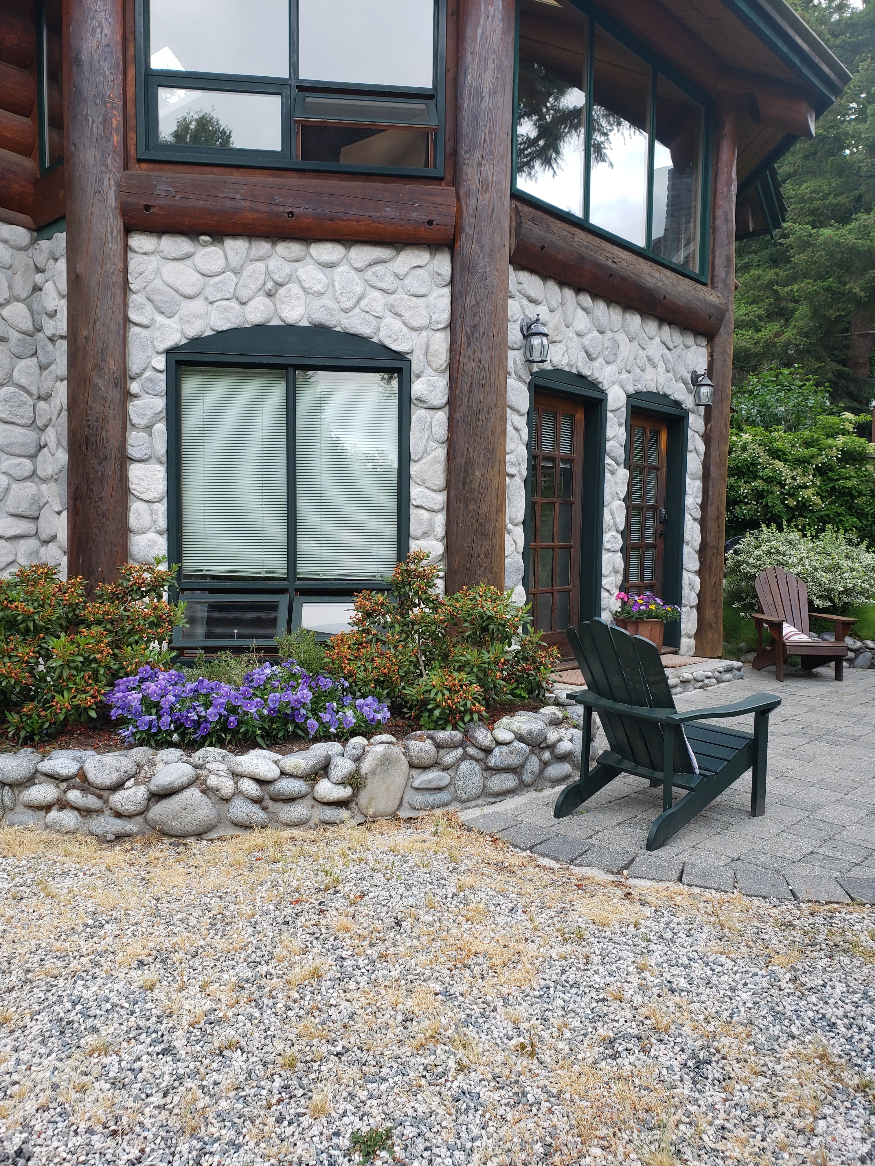 Loghouse at Halfmoon Bay-浴室