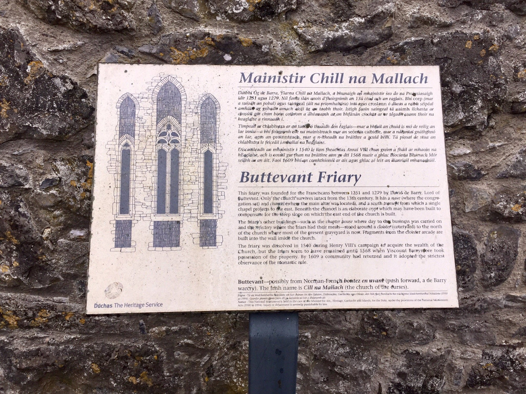 Buttevant Friary-Buttevant必去景点