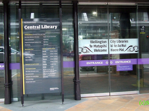 Wellington City Library-惠灵顿必去景点