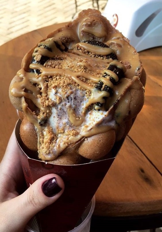 Bubbles Wrap Waffles