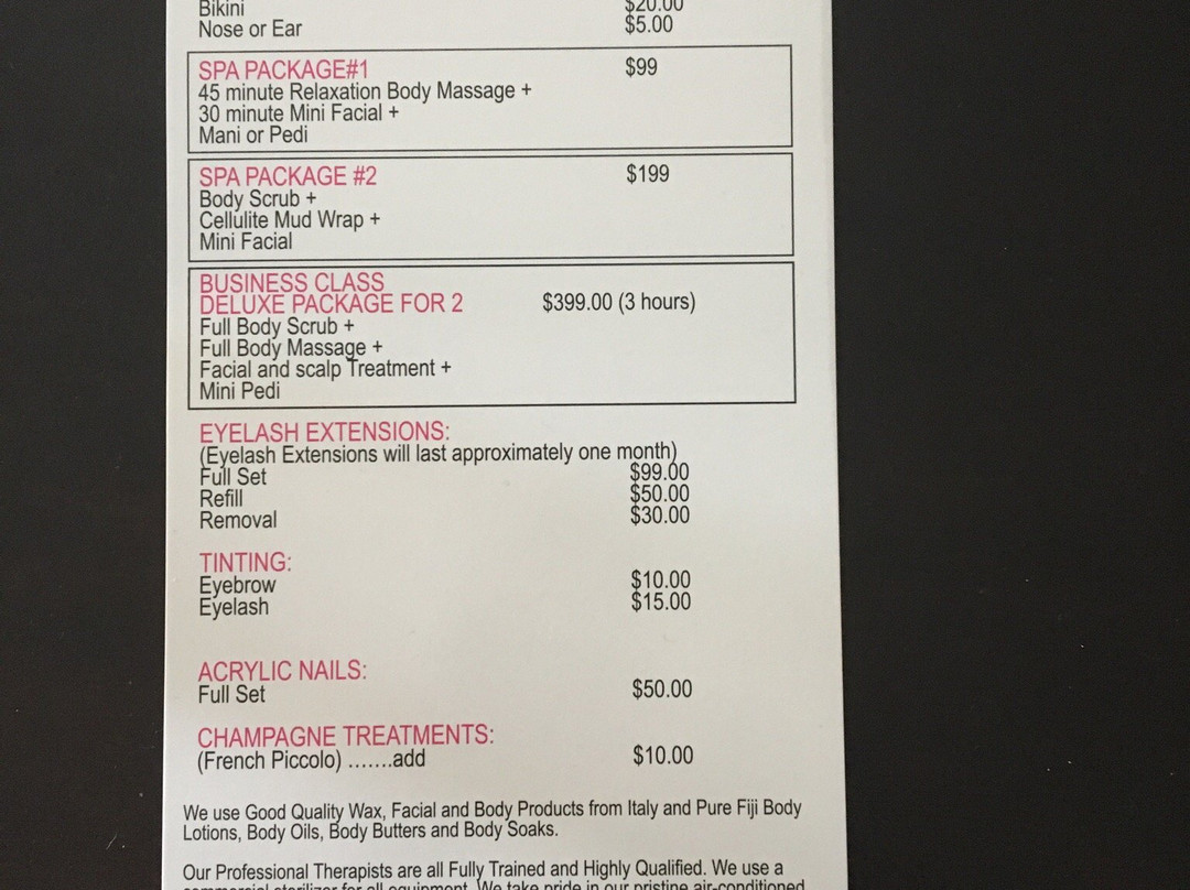 Nadina Spa & Beauty Denarau-纳迪市必去景点