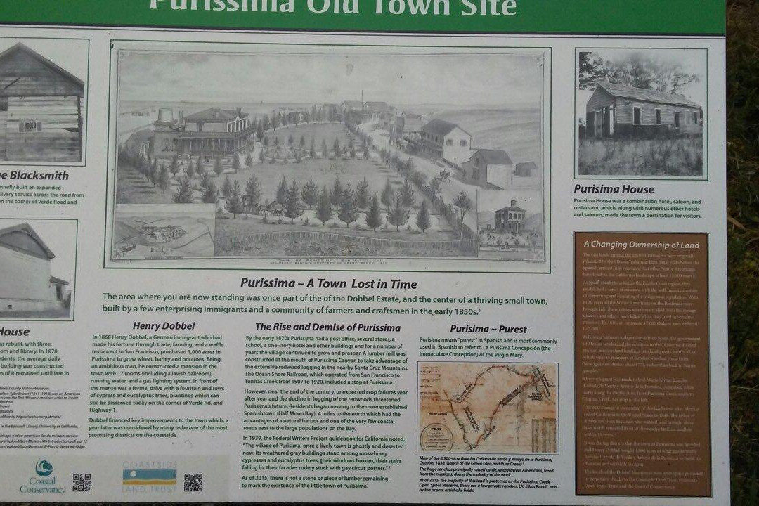 Ghost Town of Purissima-半月湾必去景点