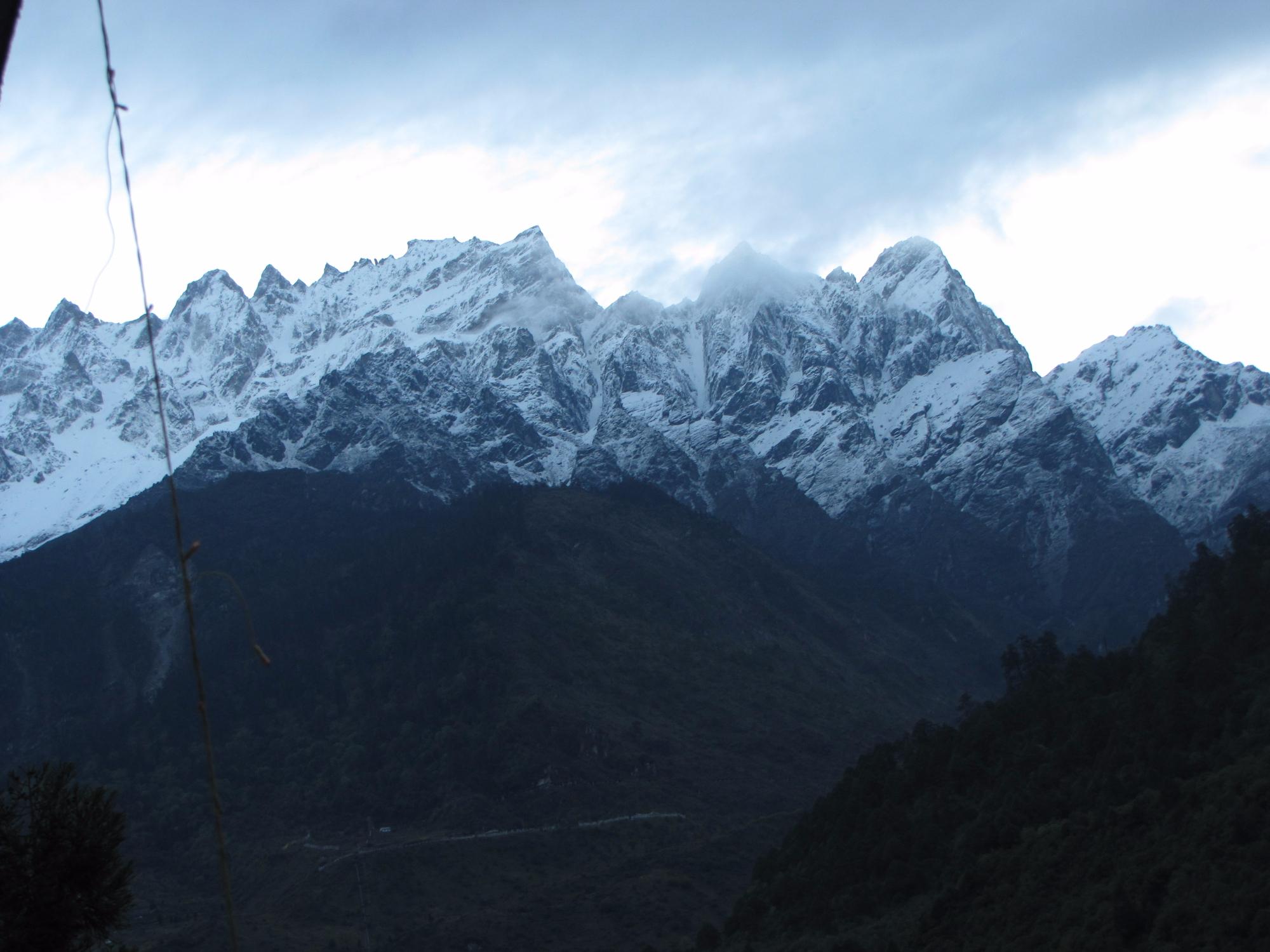 Hotel Golden Fish Lachung-酒店景观