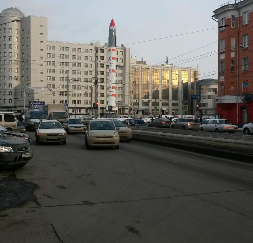 Rocket Kosmos Monument-克拉斯诺亚尔斯克必去景点