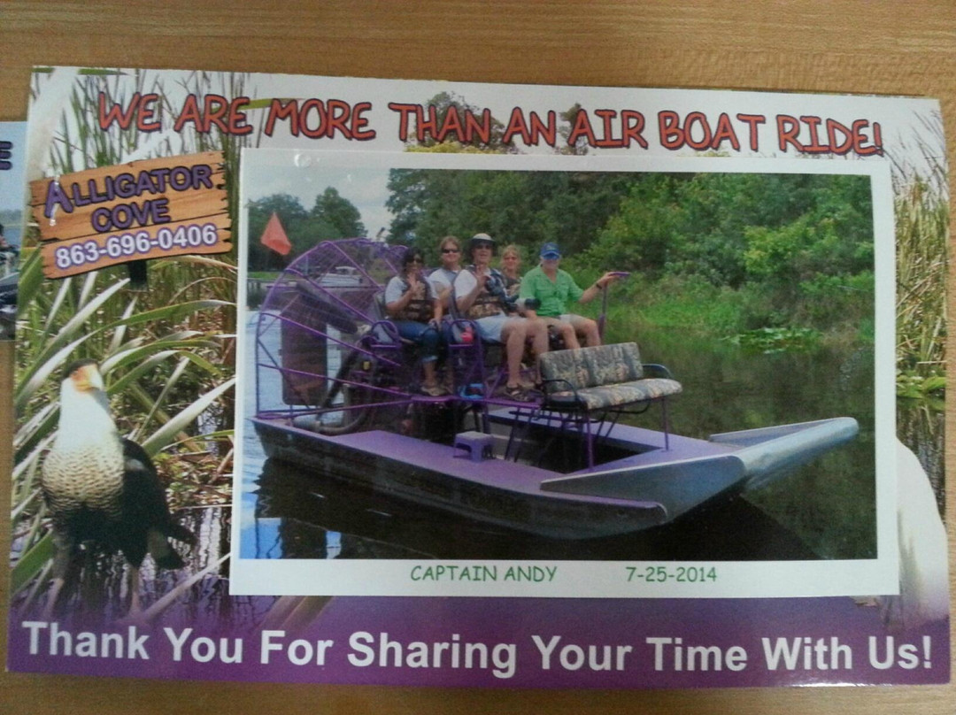 Alligator Cove Airboat Nature Tours-莱克威尔士必去景点
