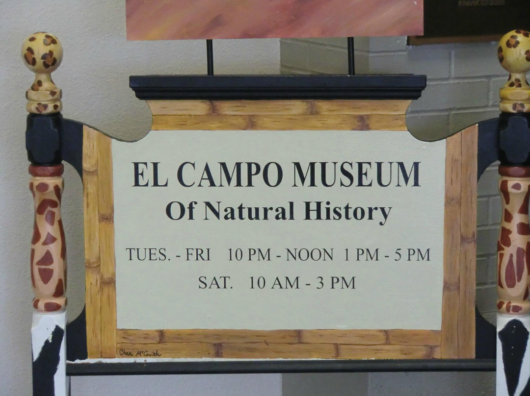 El Campo Museum of Natural History-El Campo必去景点