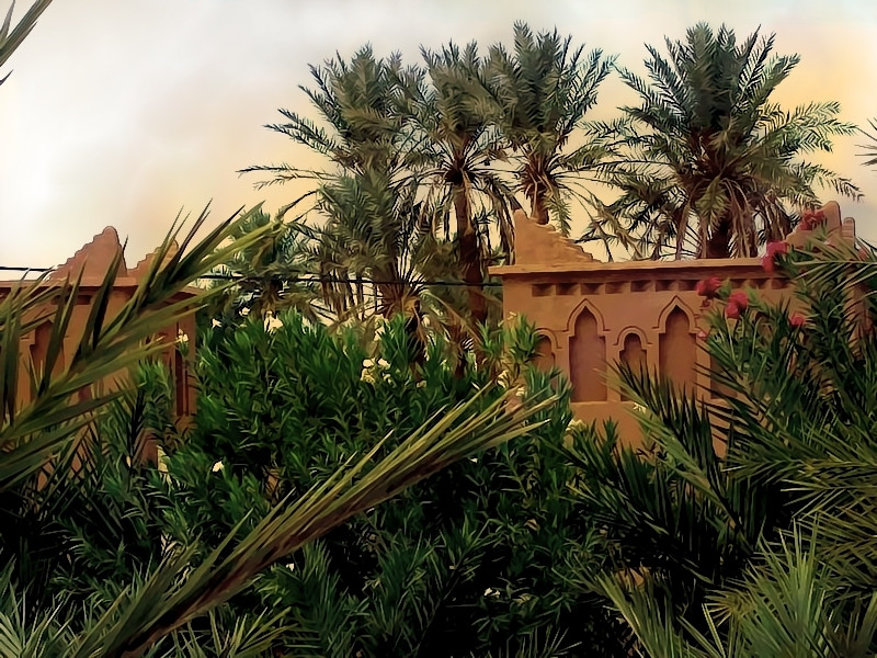 Zaouiet Sidi Salah酒店住宿-La Kasbah des Sables Iaich