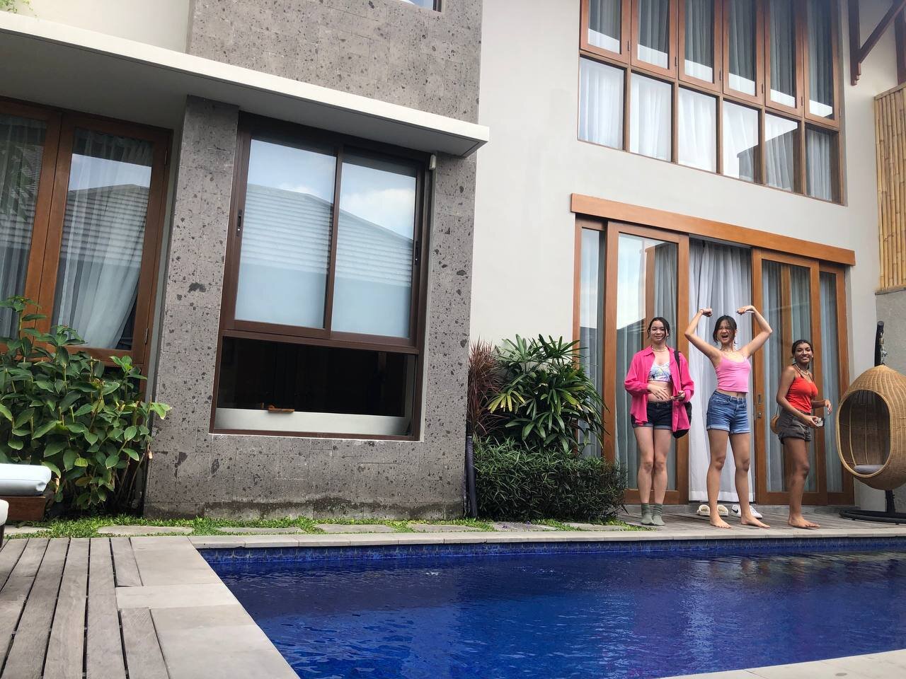 Teratai Villa Canggu By Ini Vie Hospitality-泳池
