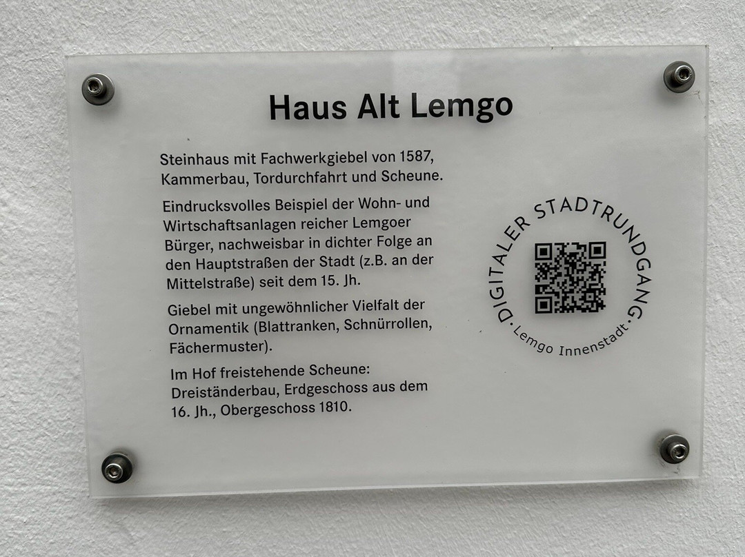 Haus Alt Lemgo景点图片