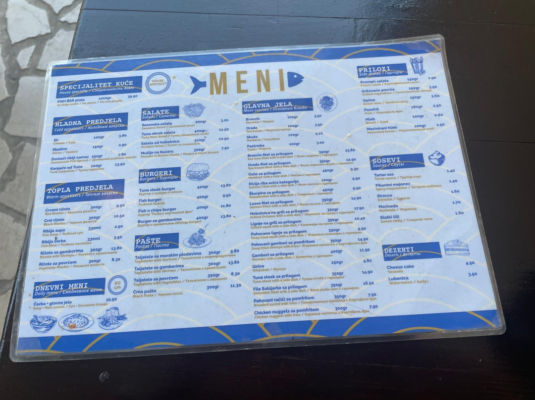 Fish Bar Budva主图