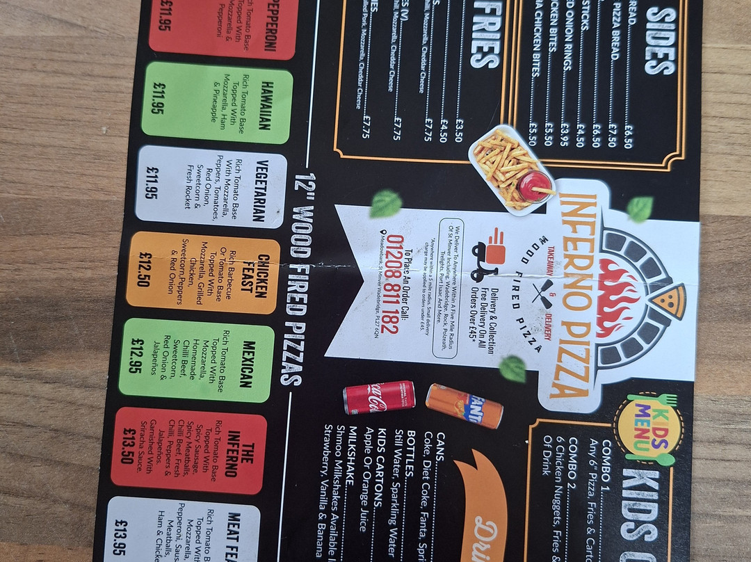 Inferno Pizza