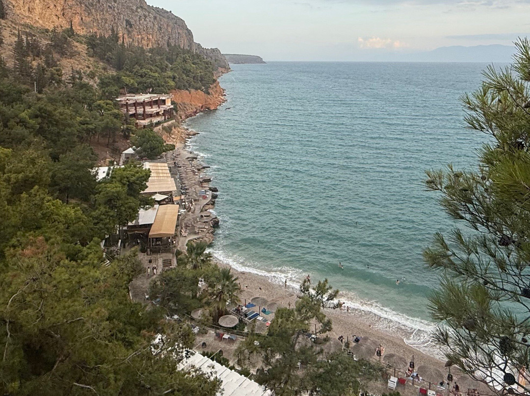 Arvanitia beach-纳夫普利翁必去景点