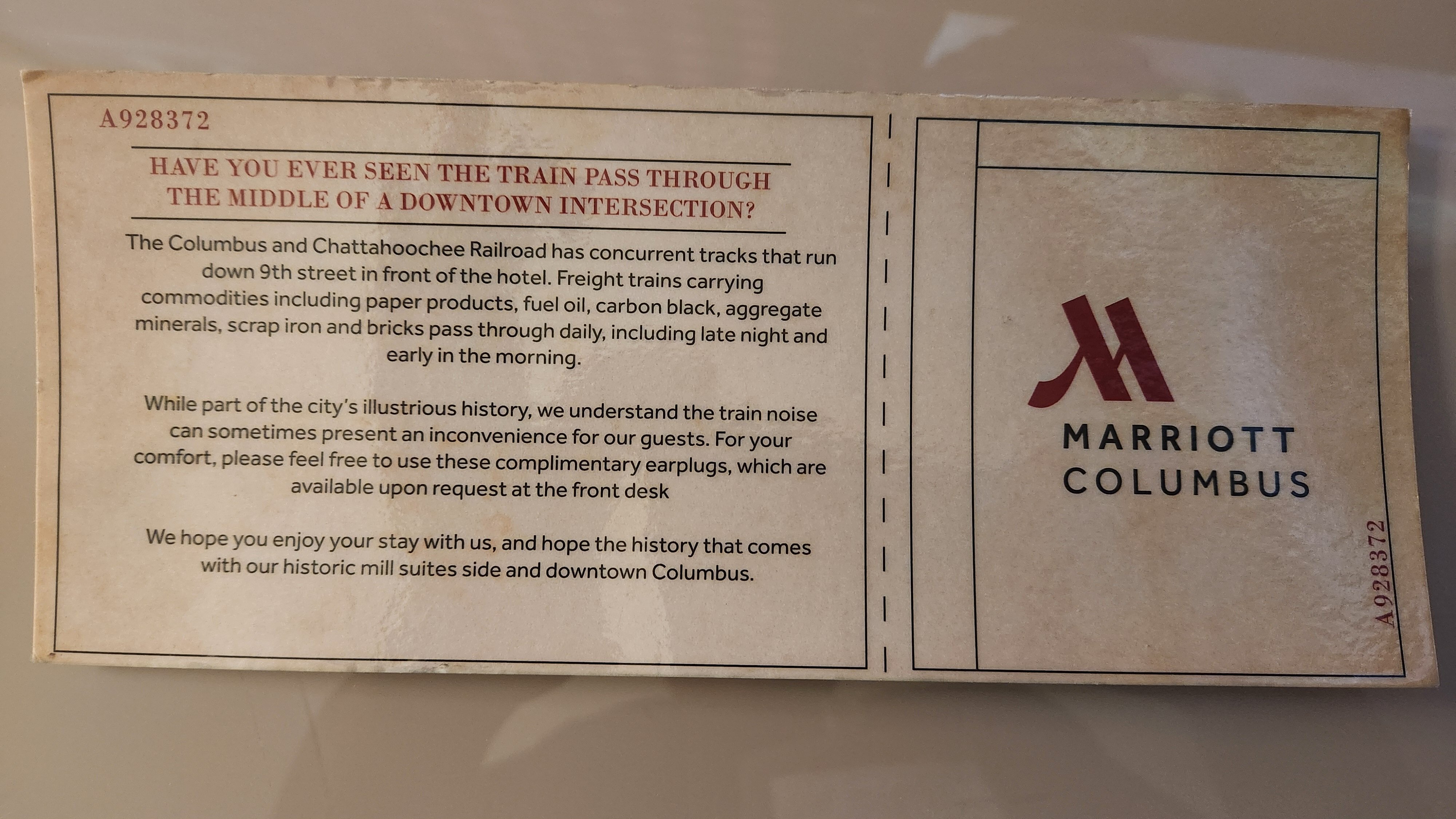 Columbus Marriott-客卧