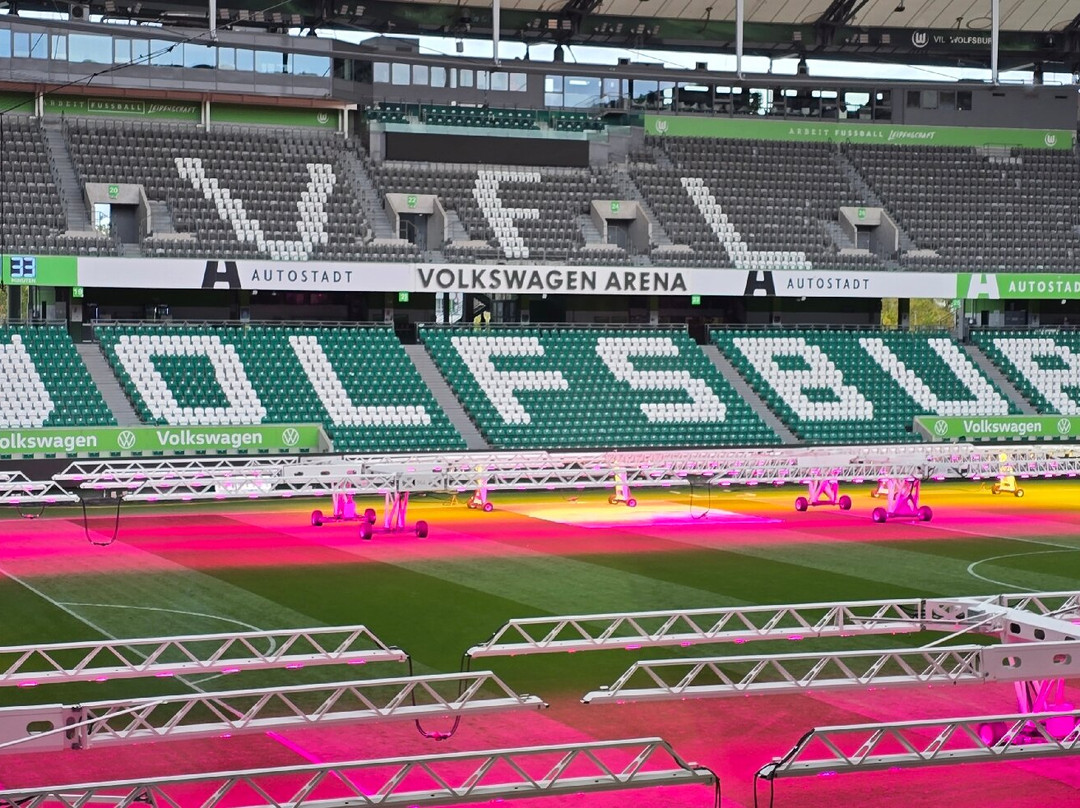 Arenaführung Volkswagen Arena-沃尔夫斯堡必去景点