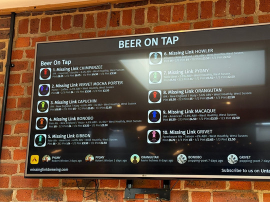 Missing Link Brewing-West Hoathly必去景点