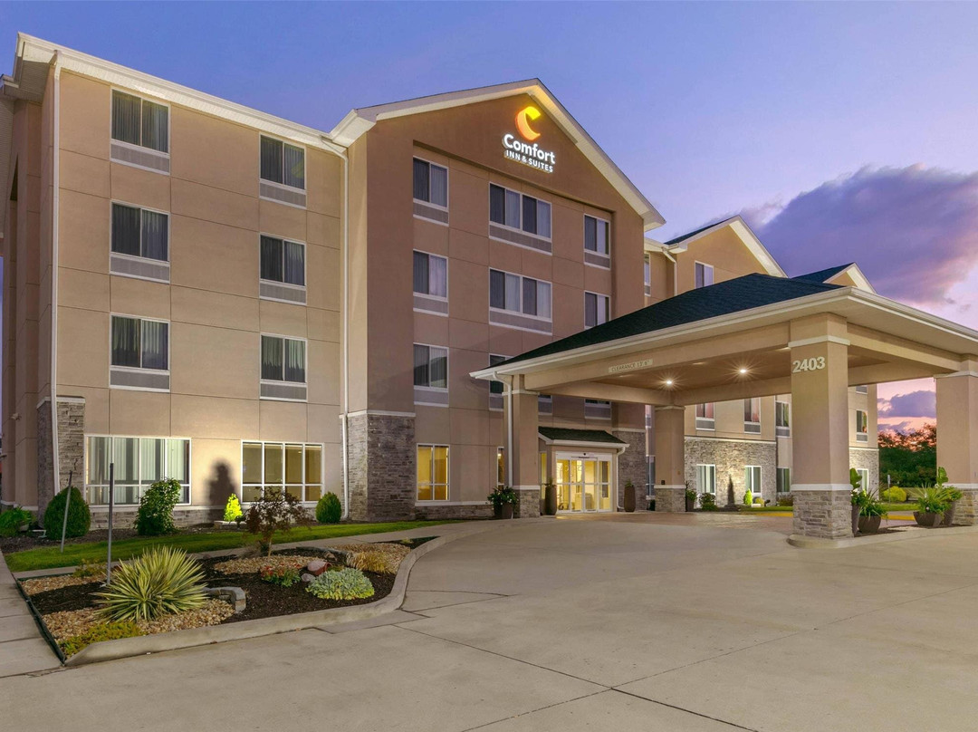 West Frankfort酒店住宿-Comfort Inn & Suites Marion I-57