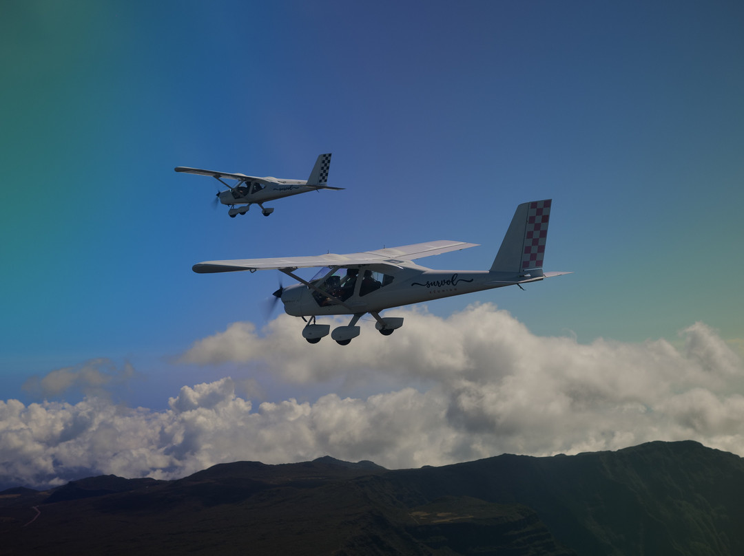 Survol Réunion-留尼旺圣皮耶必去景点