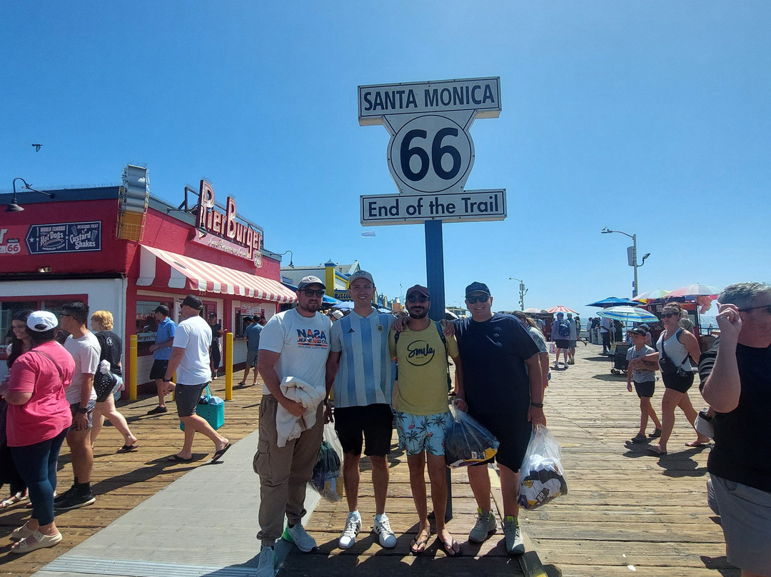 Route 66 End of the Trail Sign-圣莫尼卡必去景点