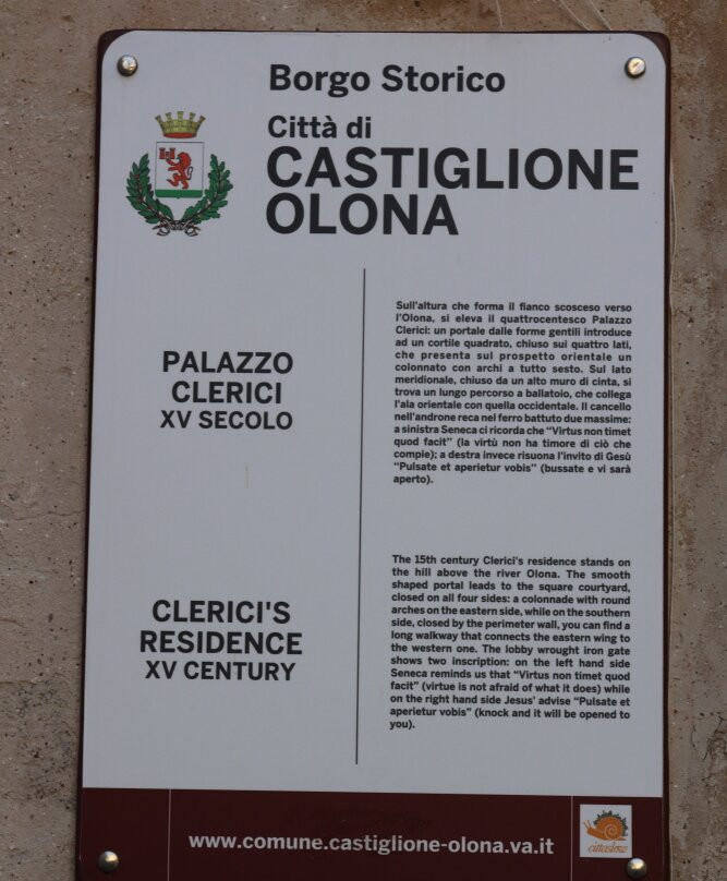 Casa Clerici-Castiglione Olona必去景点