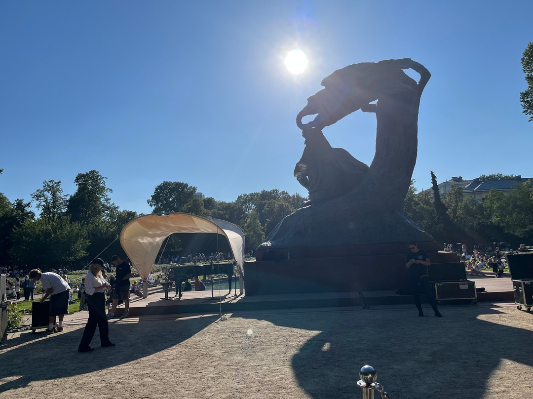Chopin Monument-华沙必去景点
