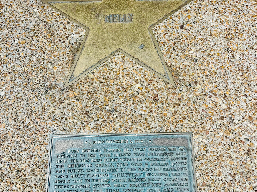 St. Louis Walk of Fame-圣路易斯必去景点