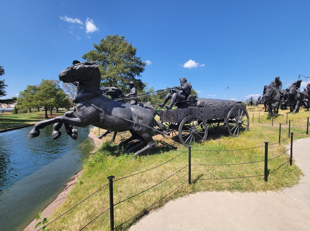Centennial Land Run Monument-俄克拉何马城必去景点