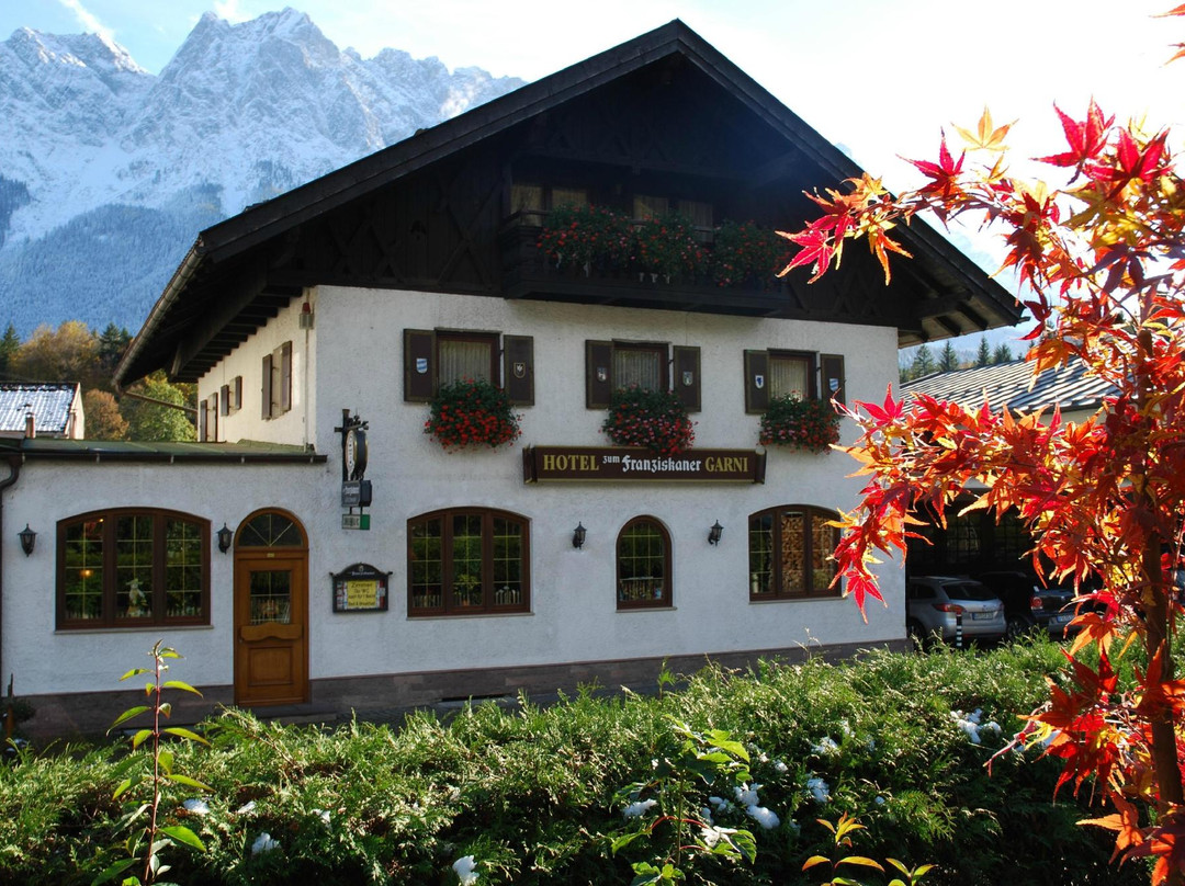 Grainau酒店住宿-Zum Franziskaner