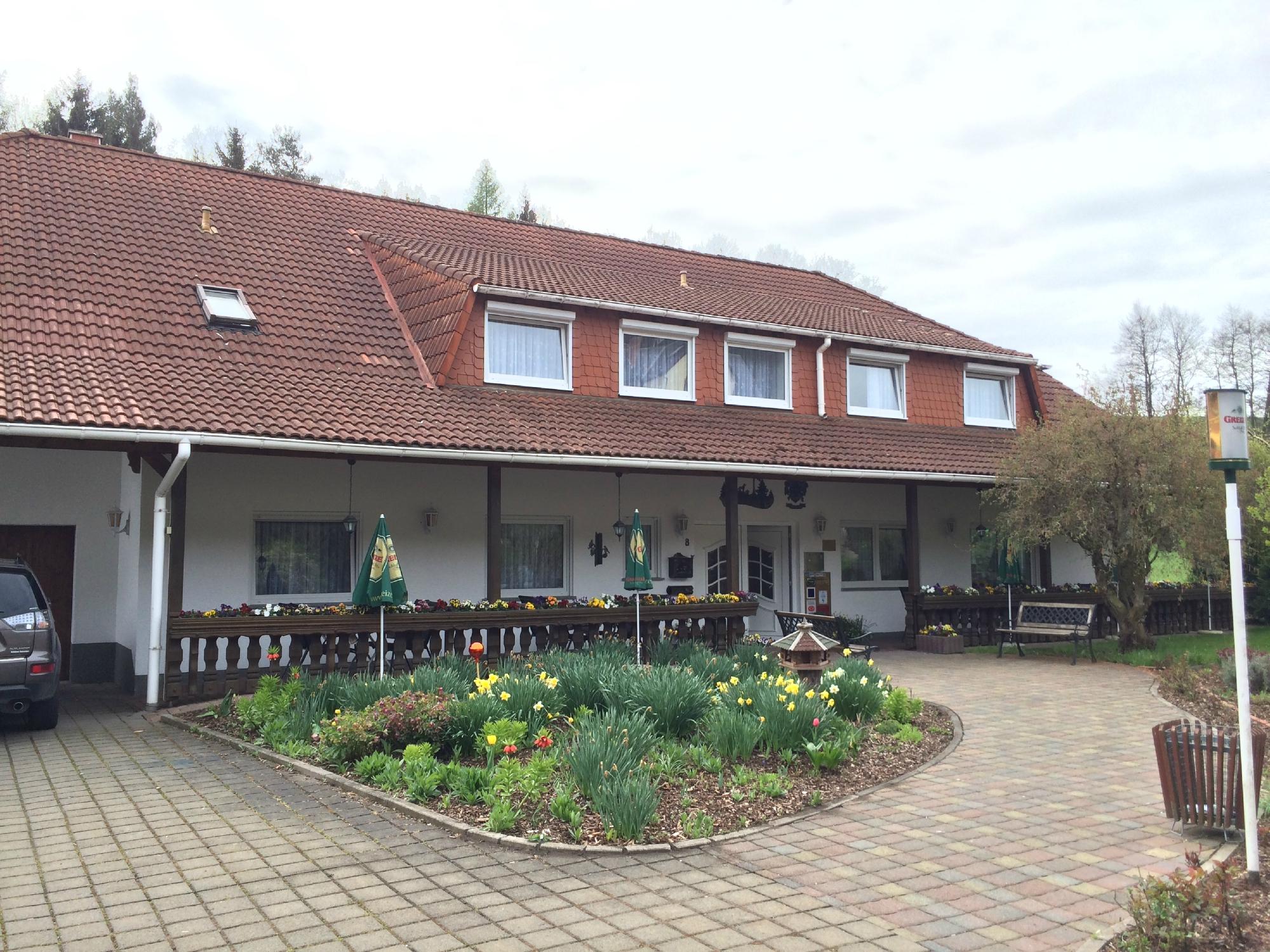 Hotel am Wald-浴室