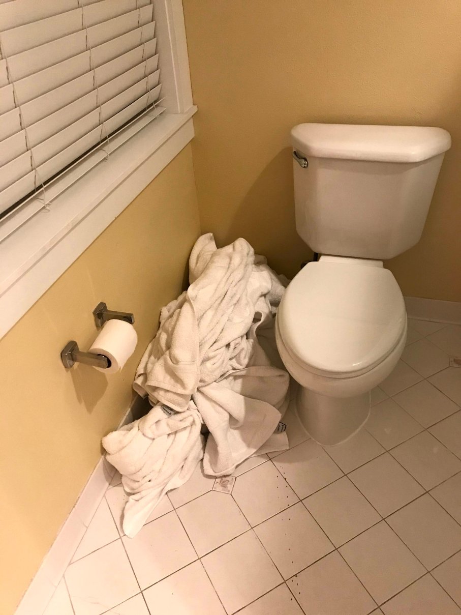 莱克兰特拉斯酒店，希尔顿启缤精选-浴室