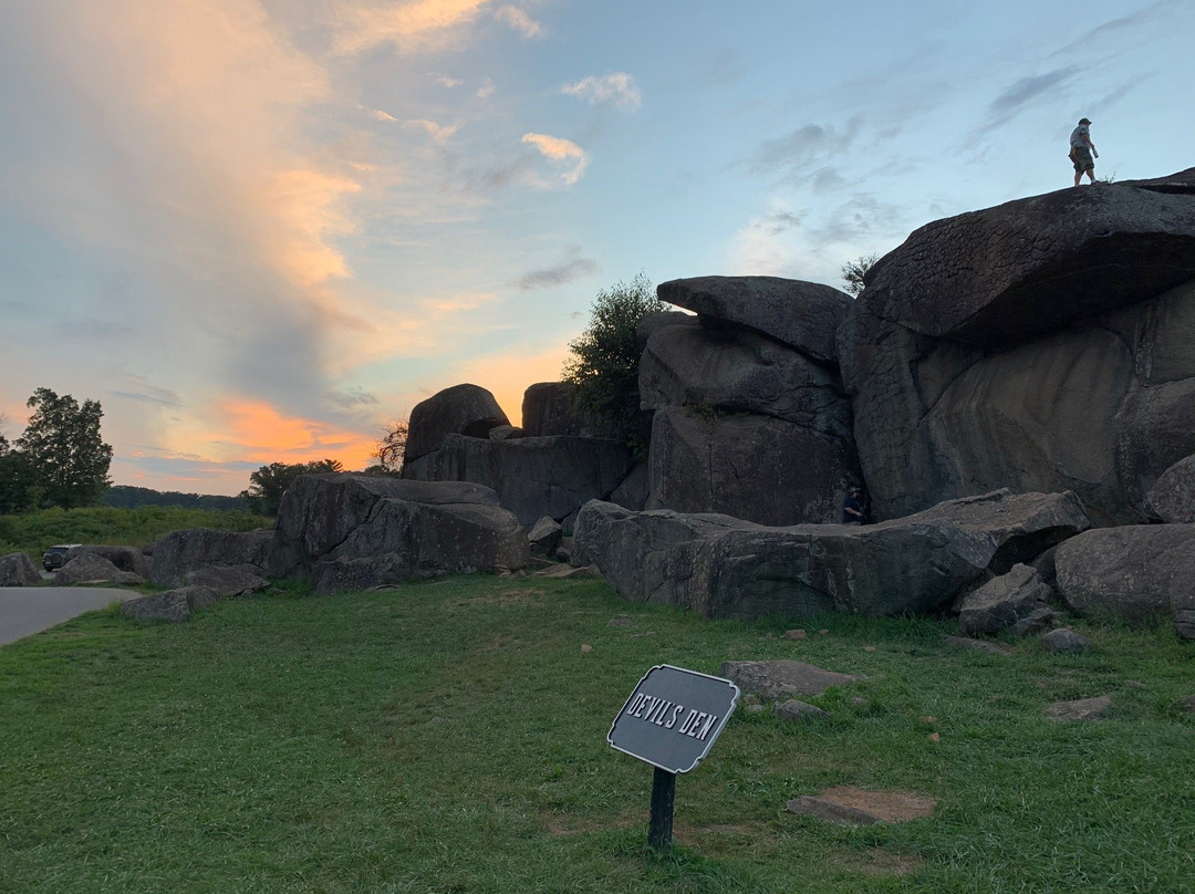 Devils Den-葛底斯堡必去景点