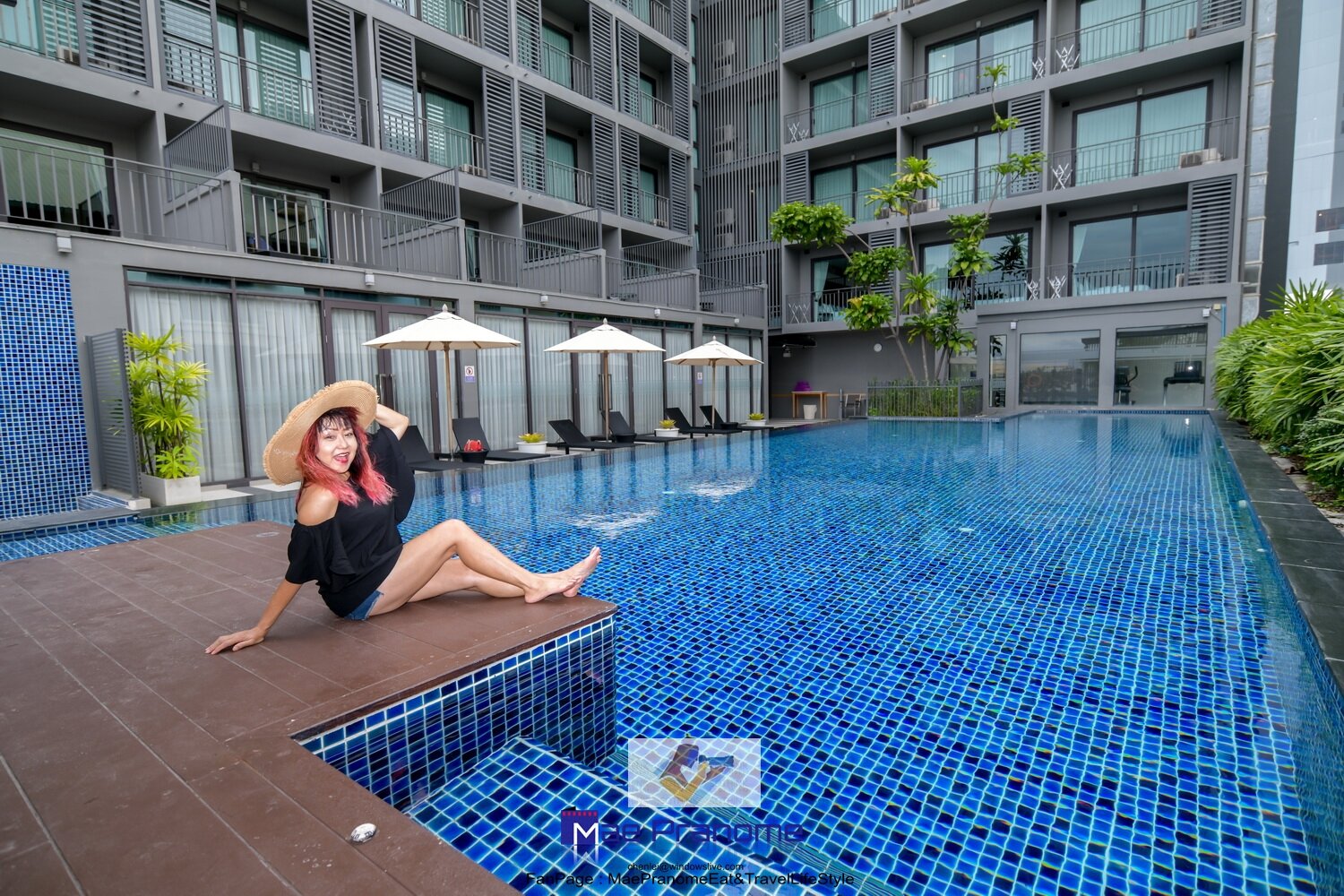 Plaai Prime Hotel Rayong-泳池