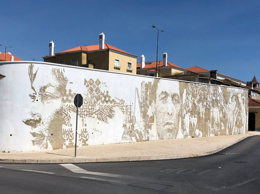 Mural Vhils Barreiro景点图片