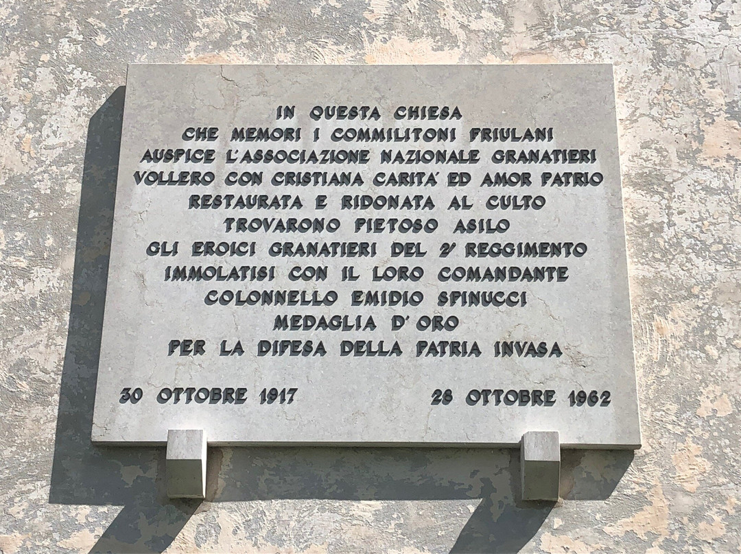 Chiesetta San Giovanni Battista-Talmassons必去景点