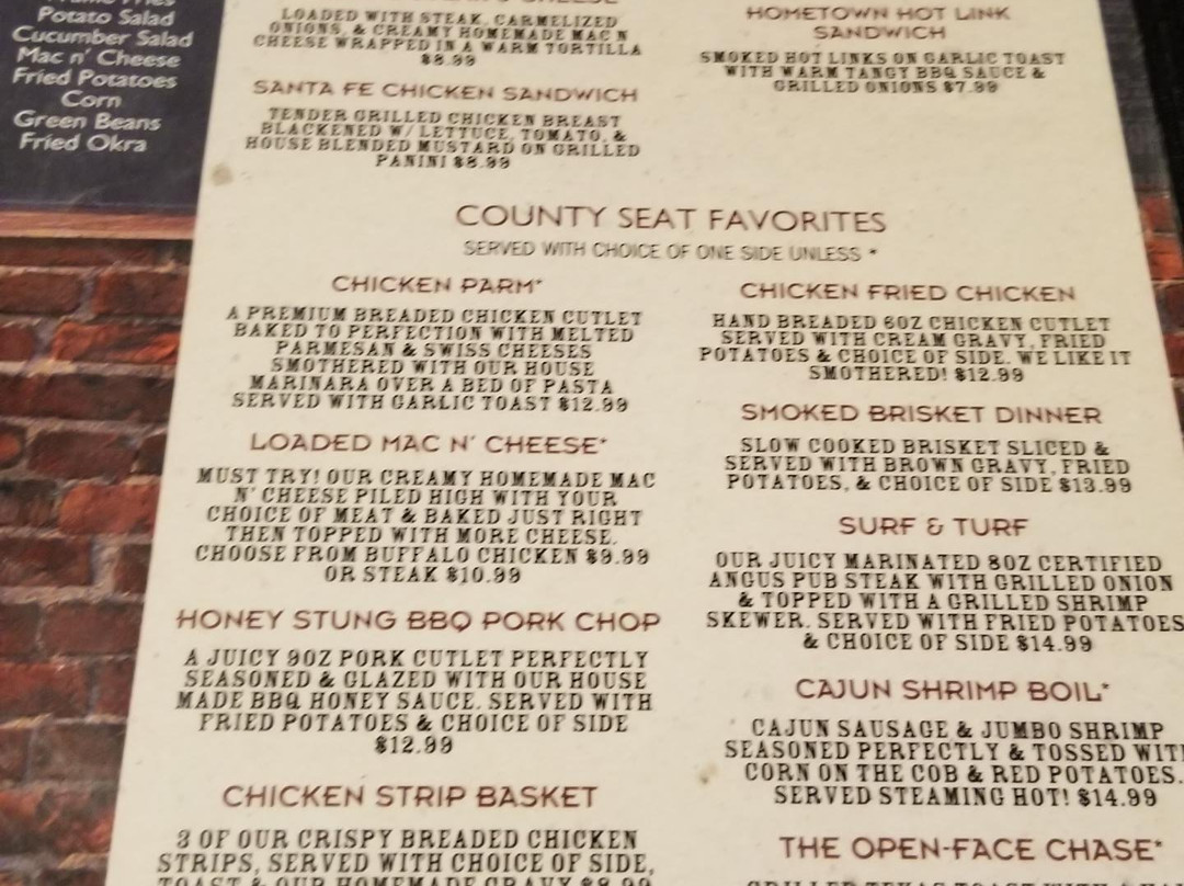 County Seat Bar And Grill